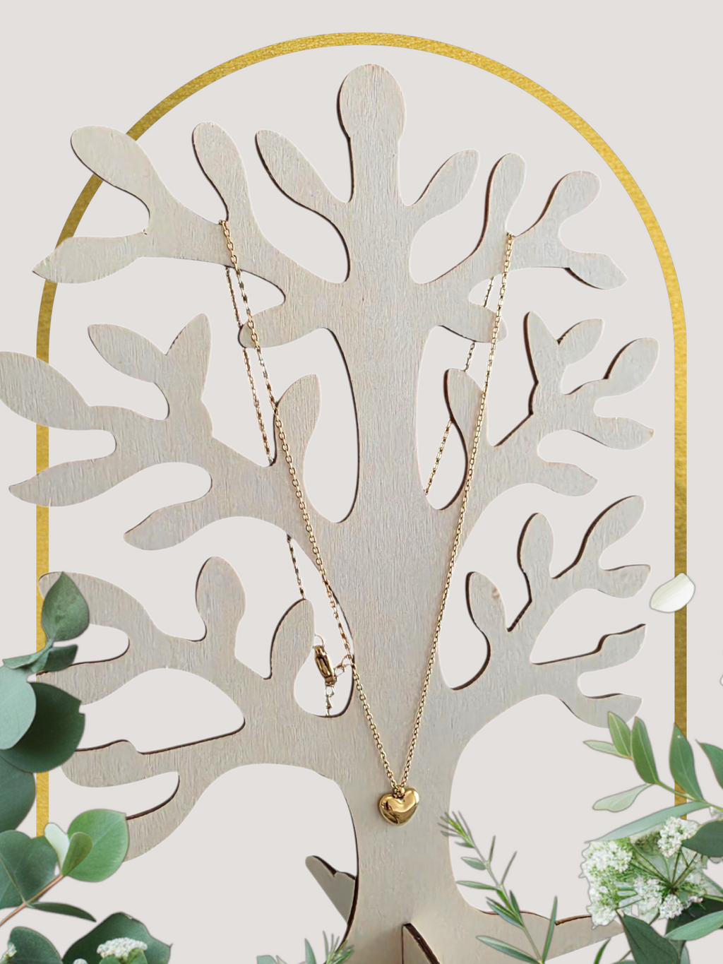 COLLANA ACCIAIO MINI CUORE