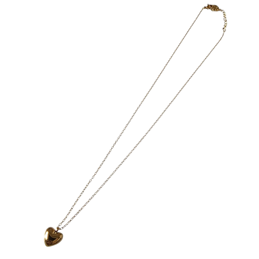 COLLANA ACCIAIO MINI CUORE