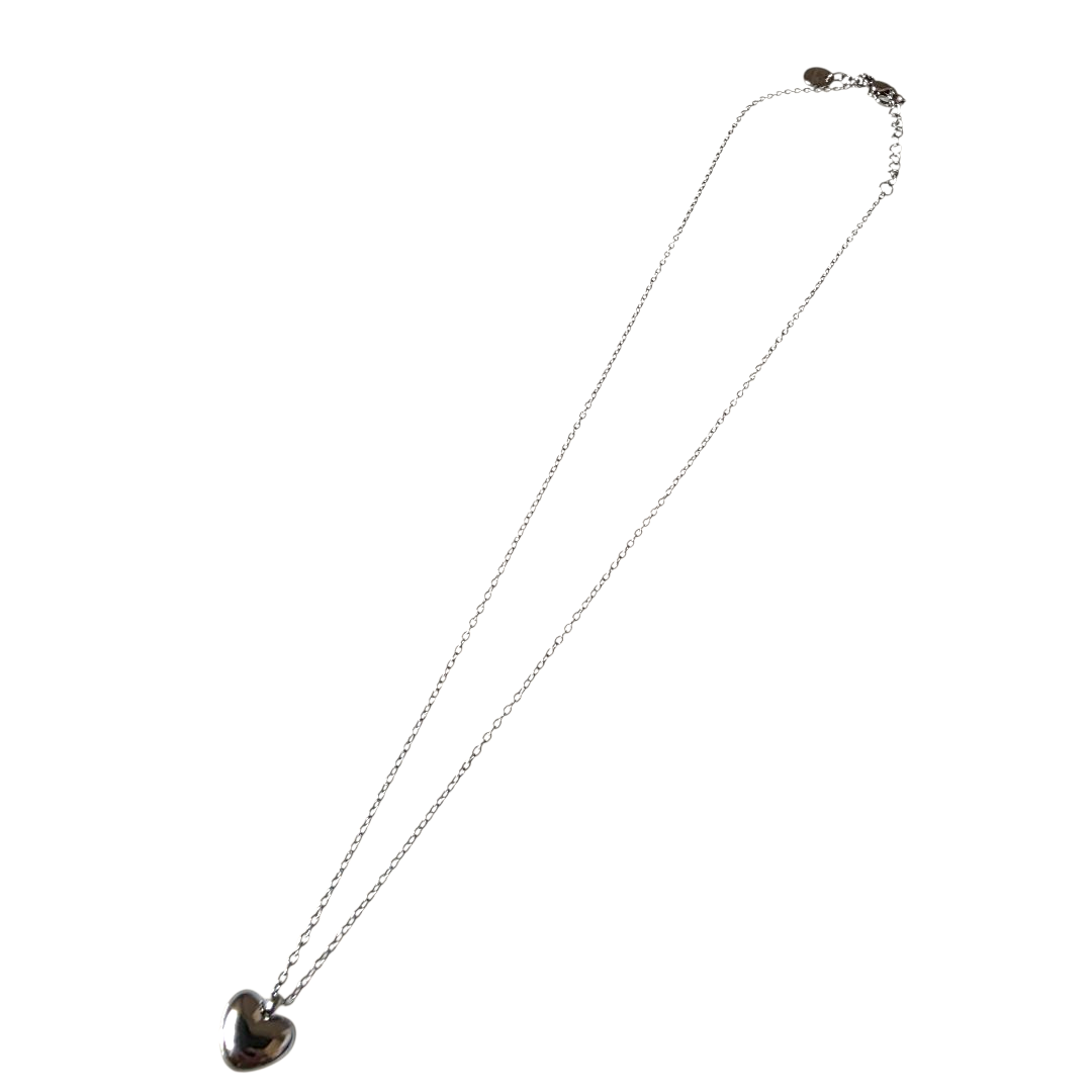COLLANA ACCIAIO MINI CUORE
